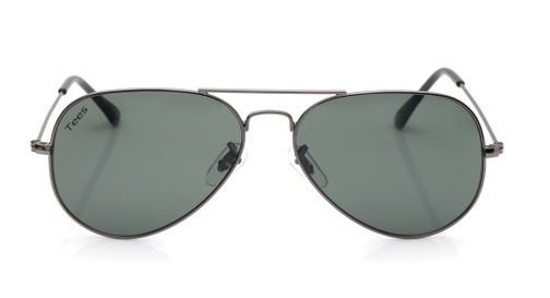 Image 2 of Green Aviator Sunglasses for Men from Tees By Fastrack Available at Fastrack Eyewear