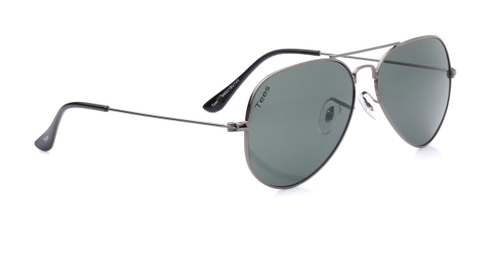 Image 3 of Green Aviator Sunglasses for Men from Tees By Fastrack Available at Fastrack Eyewear