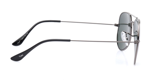 Image 4 of Green Aviator Sunglasses for Men from Tees By Fastrack Available at Fastrack Eyewear