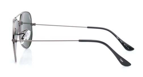 Image 1 of Green Aviator Sunglasses for Men from Tees By Fastrack Available at Fastrack Eyewear