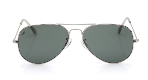 Image 2 of Green Aviator Sunglasses for Men from Tees By Fastrack Available at Fastrack Eyewear