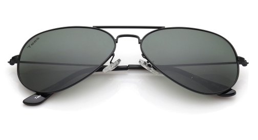 Image 7 of Green Aviator Sunglasses for Men from Tees By Fastrack Available at Fastrack Eyewear