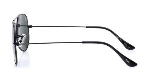 Image 1 of Green Aviator Sunglasses for Men from Tees By Fastrack Available at Fastrack Eyewear