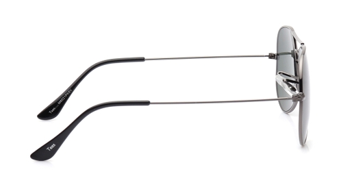 Image 4 of Green Aviator Sunglasses for Men from Tees By Fastrack Available at Fastrack Eyewear