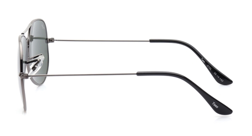 Image 1 of Green Aviator Sunglasses for Men from Tees By Fastrack Available at Fastrack Eyewear