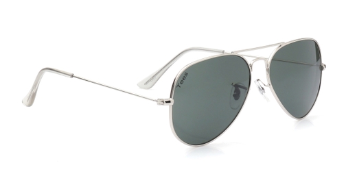 Image 3 of Green Aviator Sunglasses for Men from Tees By Fastrack Available at Fastrack Eyewear