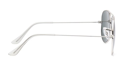 Image 4 of Green Aviator Sunglasses for Men from Tees By Fastrack Available at Fastrack Eyewear