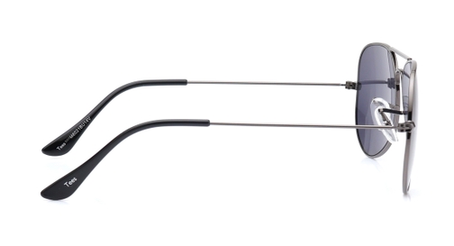 Image 4 of Grey Aviator Sunglasses for Men from Tees By Fastrack Available at Fastrack Eyewear