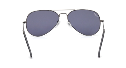 Image 5 of Grey Aviator Sunglasses for Men from Tees By Fastrack Available at Fastrack Eyewear