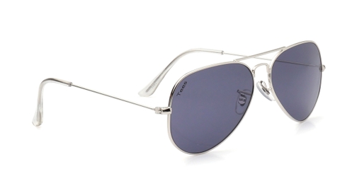 Image 3 of Grey Aviator Sunglasses for Men from Tees By Fastrack Available at Fastrack Eyewear