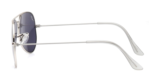 Image 1 of Grey Aviator Sunglasses for Men from Tees By Fastrack Available at Fastrack Eyewear