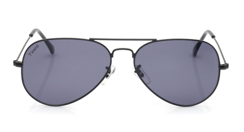 Image 2 of Grey Aviator Sunglasses for Men from Tees By Fastrack Available at Fastrack Eyewear