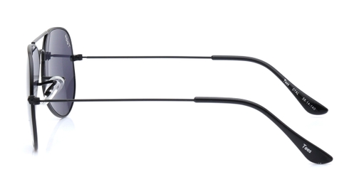 Image 1 of Grey Aviator Sunglasses for Men from Tees By Fastrack Available at Fastrack Eyewear