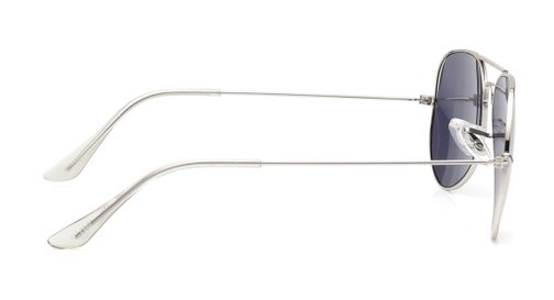 Image 4 of Grey Aviator Sunglasses for Men from Tees By Fastrack Available at Fastrack Eyewear