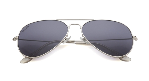 Image 7 of Grey Aviator Sunglasses for Men from Tees By Fastrack Available at Fastrack Eyewear