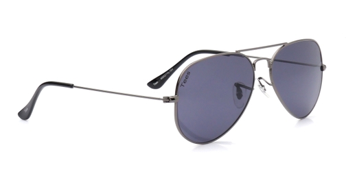Image 3 of Grey Aviator Sunglasses for Men from Tees By Fastrack Available at Fastrack Eyewear