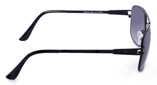 Image 6 of Black Square Sunglasses for Men from Fastrack Available at Fastrack Eyewear
