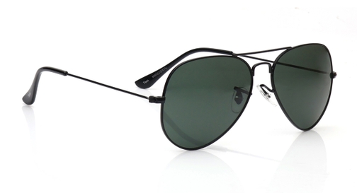 Image 2 of Green Aviator Sunglasses for Men and Women from Tees By Fastrack Available at Fastrack Eyewear