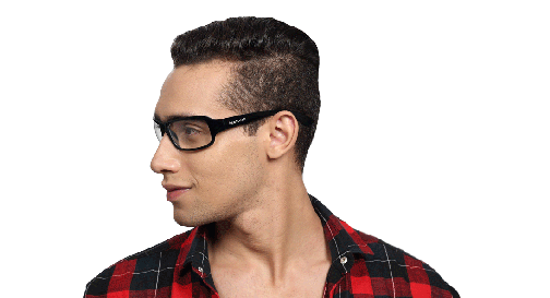 Image 1 of White Wraparound Sunglasses for Men from Fastrack Available at Fastrack Eyewear