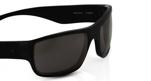 Image 6 of Black Wayfarer Sunglasses for Men from Fastrack Available at Fastrack Eyewear
