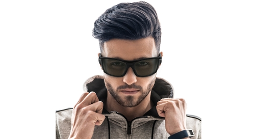 Image 4 of Green Sporty Sunglasses for Men from Fastrack Available at Fastrack Eyewear