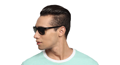 Image 9 of Green Wayfarer Sunglasses for Men from Fastrack Available at Fastrack Eyewear