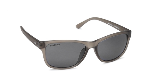 Image 3 of Grey Wayfarer Sunglasses for Men from Fastrack Available at Fastrack Eyewear