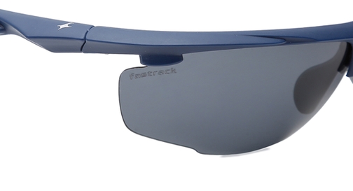 Image 1 of Black Sporty Sunglasses for Men from Fastrack Available at Fastrack Eyewear