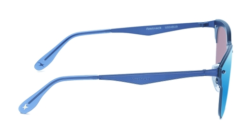 Image 4 of Blue Square Sunglasses for Men from Fastrack Available at Fastrack Eyewear
