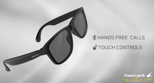 Image 6 of Grey Square Sunglasses for Men and Women from Fastrack Available at Fastrack Eyewear