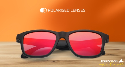 Image 5 of Red Square Sunglasses for Men and Women from Fastrack Available at Fastrack Eyewear